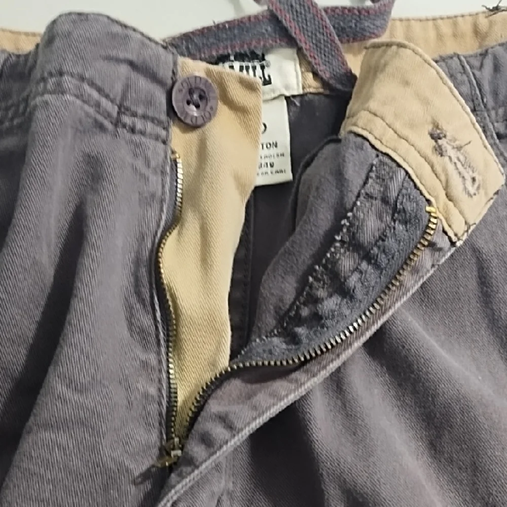 Men's Dark Gray Cargo Shorts